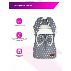 Конверт "Зайка" Star Line Grey Флис Зима